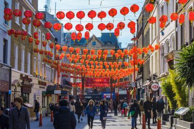 Chinatown Gerrard Street Londra