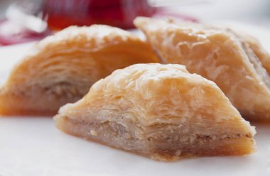 Lezzetli Türk tatlı: Ceviz Baklava 