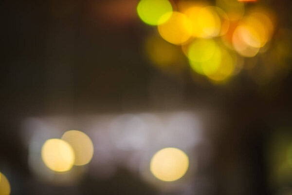 Размытый фон в объективе камеры
