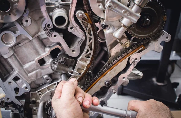 Arabada motor toplama kişi