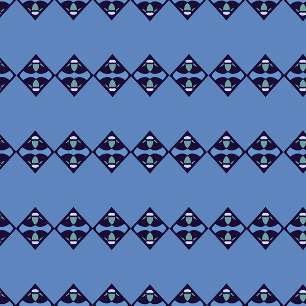 Geometrik dekoratif dikişsiz desen 