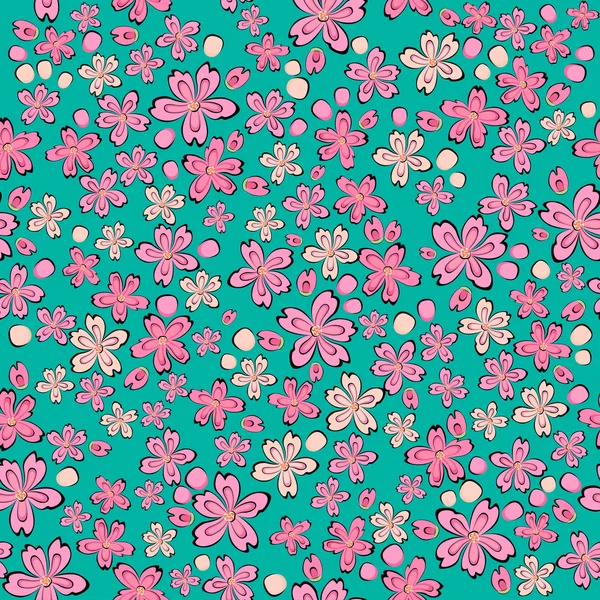 Kusursuz çiçek deseni.