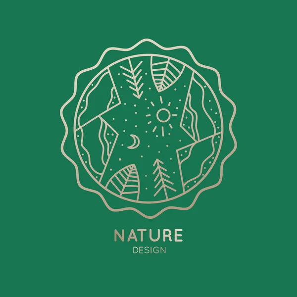 Ikona přírody — Stock fotografie
