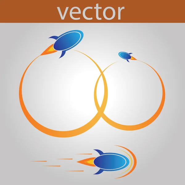 Füzeler kümesi. vektör çizim