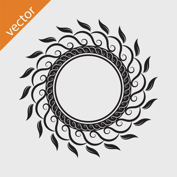 süs vektör yuvarlak