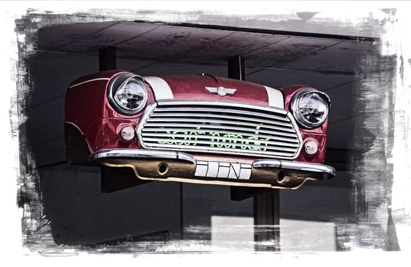 Retro araba dekorasyon krom farlar