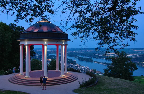 Twilight over Ruedesheim