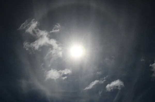 Halo in Blue mountains — Stock Photo, Image