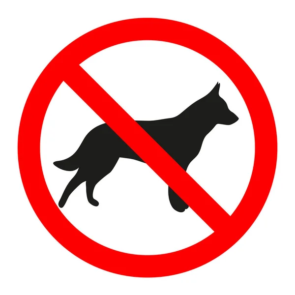 Köpek yasak işareti