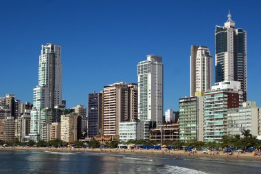 Şehir görünümünü Balneario Camboriu - Brezilya