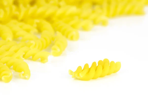 Fusulli Pasta Isolated on White Background. — ストック写真