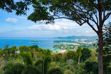 Popüler plajları Phuket - Kata Noi, Kata ve uzun bir süre Karon