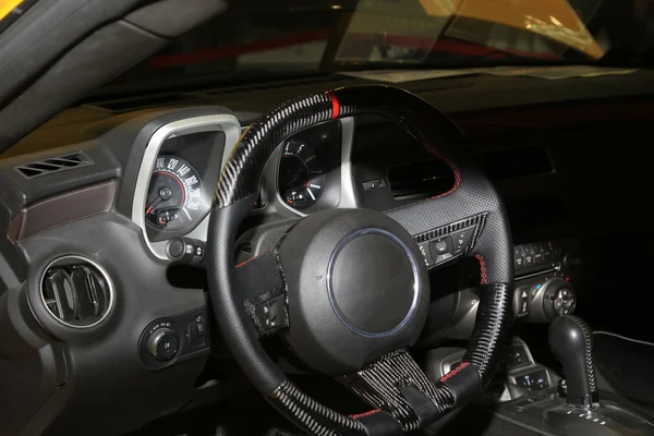 Car, interior, speed table — Stock Photo, Image