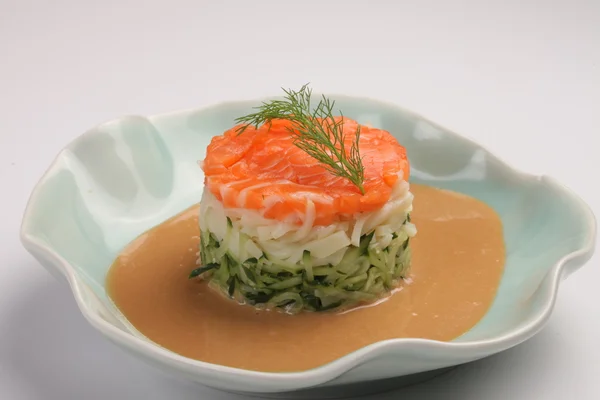 美味しい寿司 おにぎり オリーブ オイル 新鮮な海苔 — ストック写真