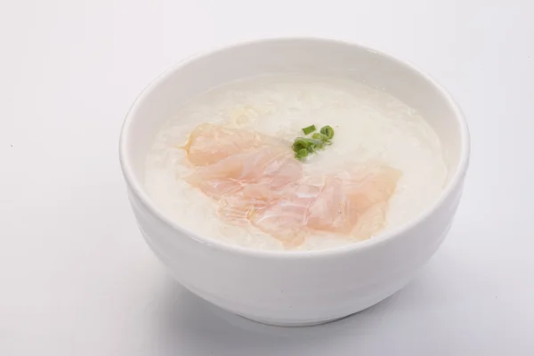 Sano e delizioso, porridge di pesce — Foto Stock