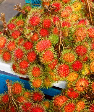 Rambutan meyve Tay.