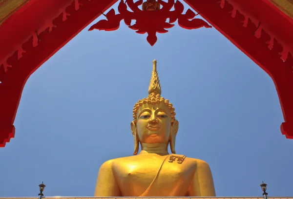 Buda imagem da porta de fundo na Tailândia — Fotografia de Stock