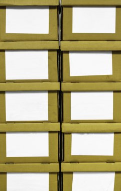 Kağıt kutular kahverengi