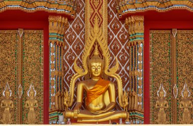 Altın buddha heykeli 