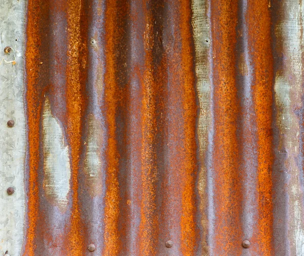 Ржавая цинковая поверхность — стоковое фото