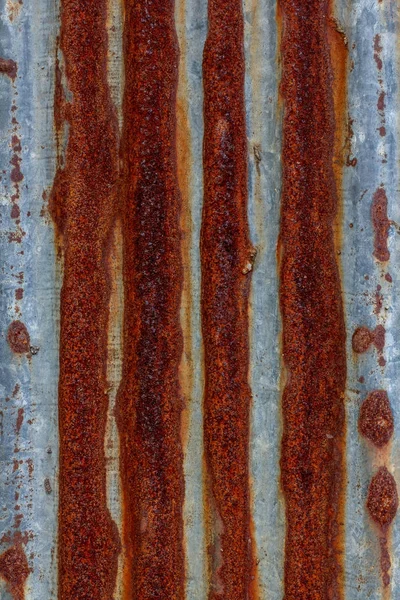 녹슨 오래 된 아연 — 스톡 사진