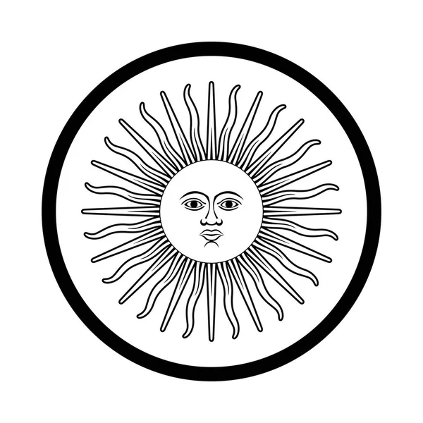 阿根廷-矢量标志性设计的象征 — 图库矢量图片