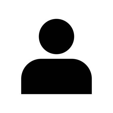 Kişi simgesi - vektör ikonik tasarım