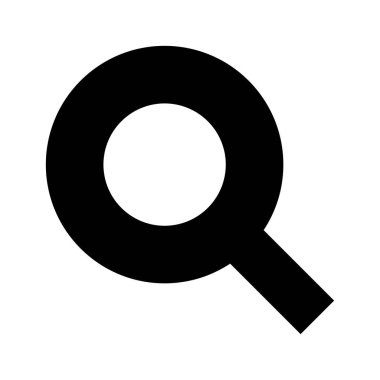 Arama simgesi - vektör ikonik tasarım