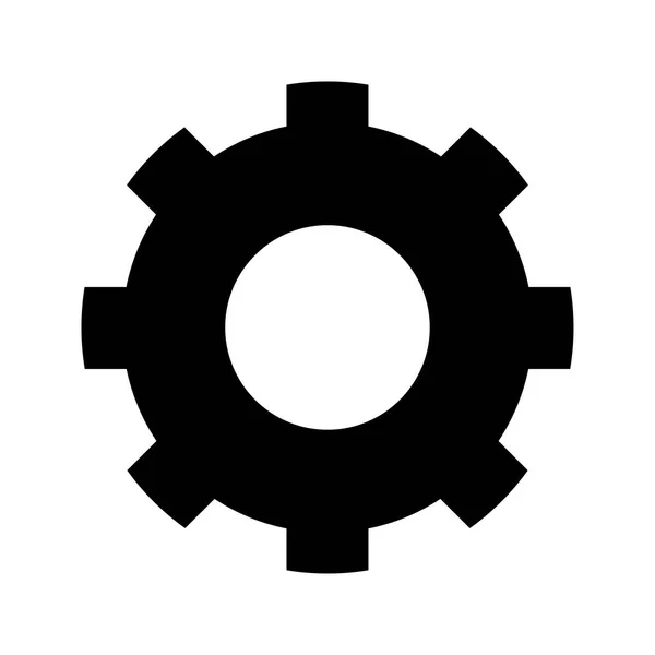 Gear icon - vector iconic design. — Stock Vector