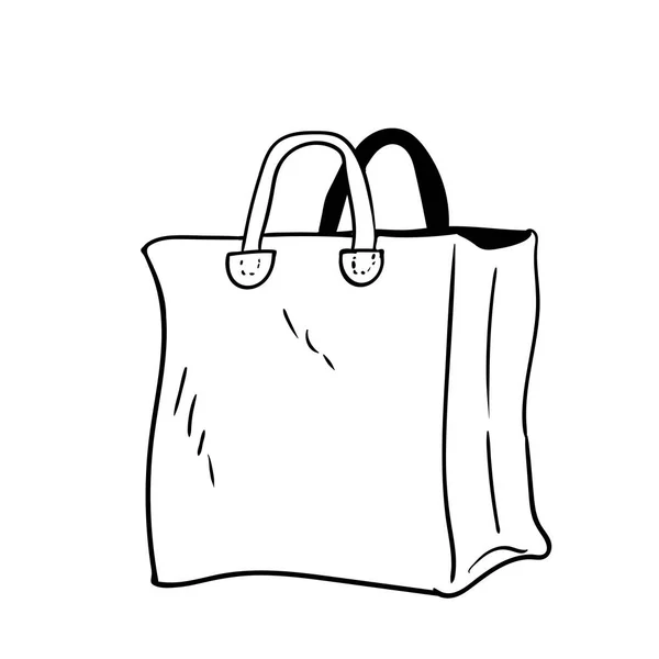 Ilustração do saco - Vetor desenhado à mão — Vetor de Stock