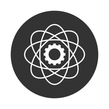 Bilim Icon - vektör ikonik tasarım