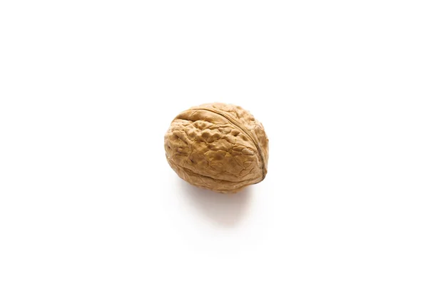 Nutcrecker met moer geïsoleerd op een witte achtergrond — Stockfoto
