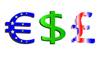 İki renk ile Brexit simgesi. Sarı ve kırmızı harflerle gölge. Referandum İngiltere'de. Brexit metin 