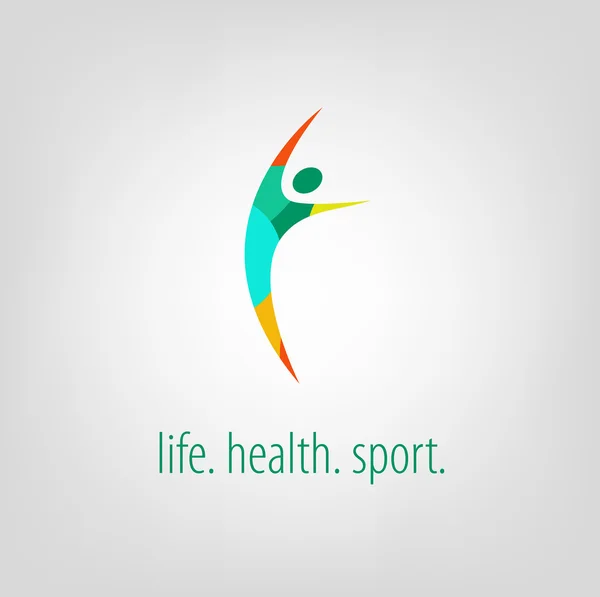 Logo sport stijl — Stockvector