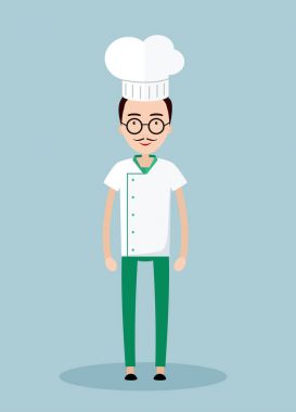 Şef karakter çizimi