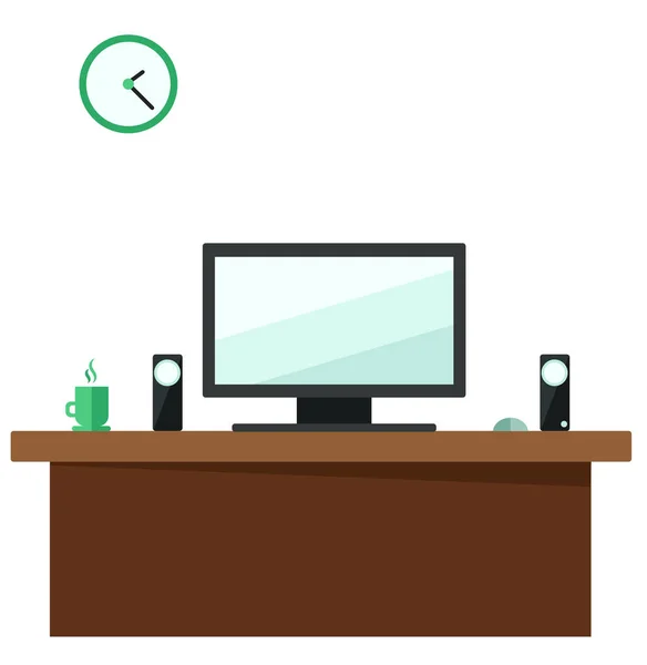 Bilgisayar ile Office çalışma alanı 