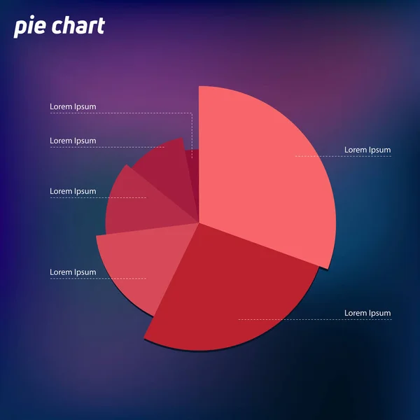 cirkeldiagram infographics