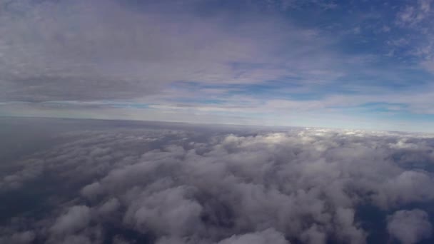 云层上方和下方 — 图库视频影像