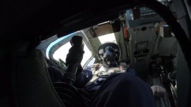 Pilot Kabini uçak kask