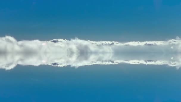 Cloud čára na obloze — Stock video