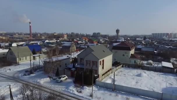 A tetők, a falu — Stock videók
