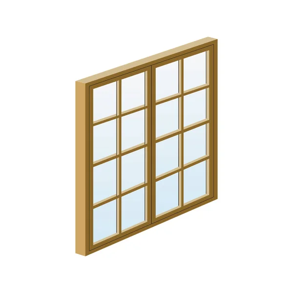 A set of illustrations for website - vector icons windows. Element 8 window glass window frame interior frame construction design of Webit.Top — Stock Vector