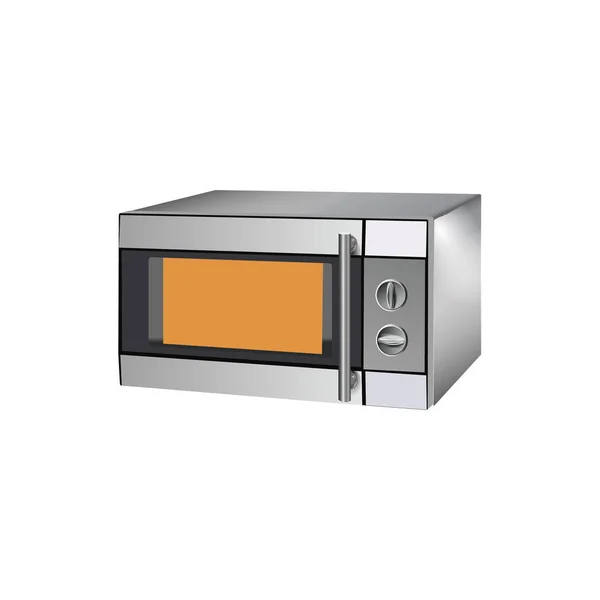 Eine Reihe von Illustrationen für Website - Geräte Vektor-Symbol. element 4 mikrowelle mikrowelle essen warm aufwärmplatte küchengeräte kochen heizung von webit.top — Stockvektor