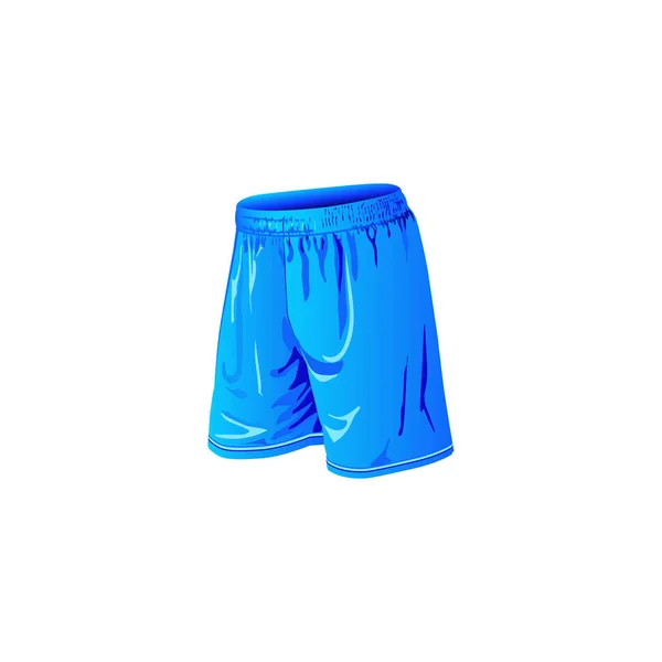 A set of illustrations for website - menswear raster image. Element 9 blue shorts briefs apparel beach sport clothes cotton summer clothing garment of Webit.Top — Stock Photo, Image