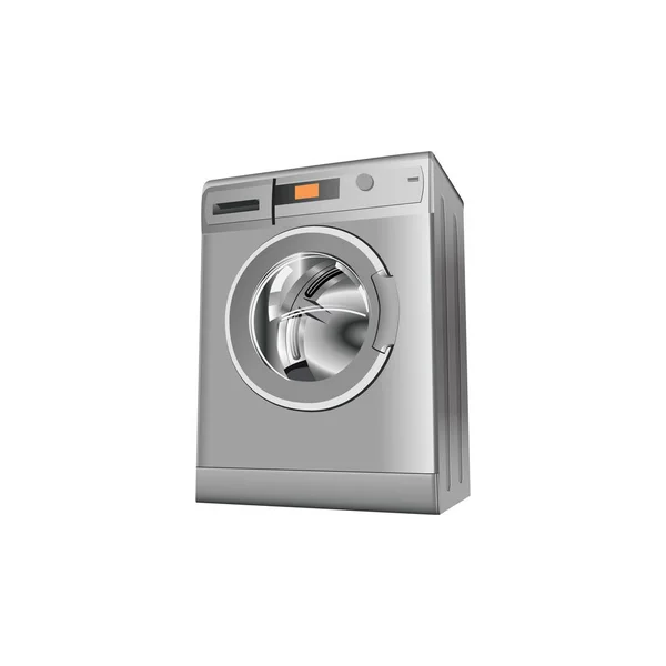 El juego de las ilustraciones - los aparatos raster la imagen. Elemento 7 lavadora lavadora agua polvo electrodomésticos ropa limpia detergente lavandería de Webit.Top — Foto de Stock