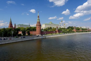 Moskova Kremlin köprü görünümü