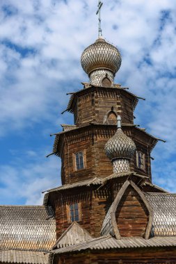 Eski ahşap Ortodoks Kilisesi Suzdal