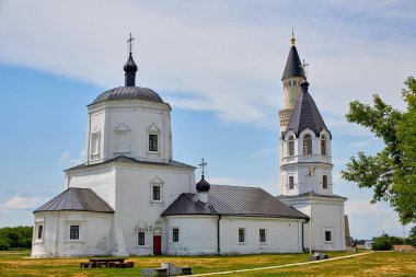Bulgaristan 'daki eski Ortodoks Kilisesi. Tarihsel ve arkeolojik kompleks Bulgar, Rusya, Tataristan.