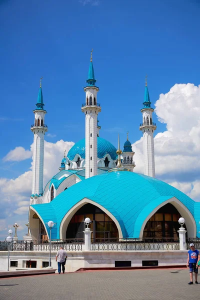 Russie Kazan Juin 2019 Mosquée Kul Sharif Dans Kremlin Kazan — Photo