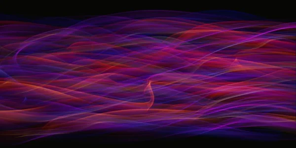 Futuristic abstract dynamic lines of the background. Line wave design. Black background.